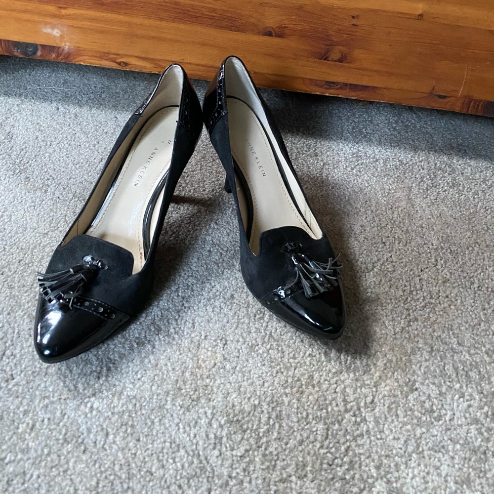 Anne Klein tassel heels
